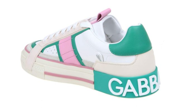 DOLCE & GABBANA PORTOFINO CUSTOM 2.ZERO WHITE PINK GREEN