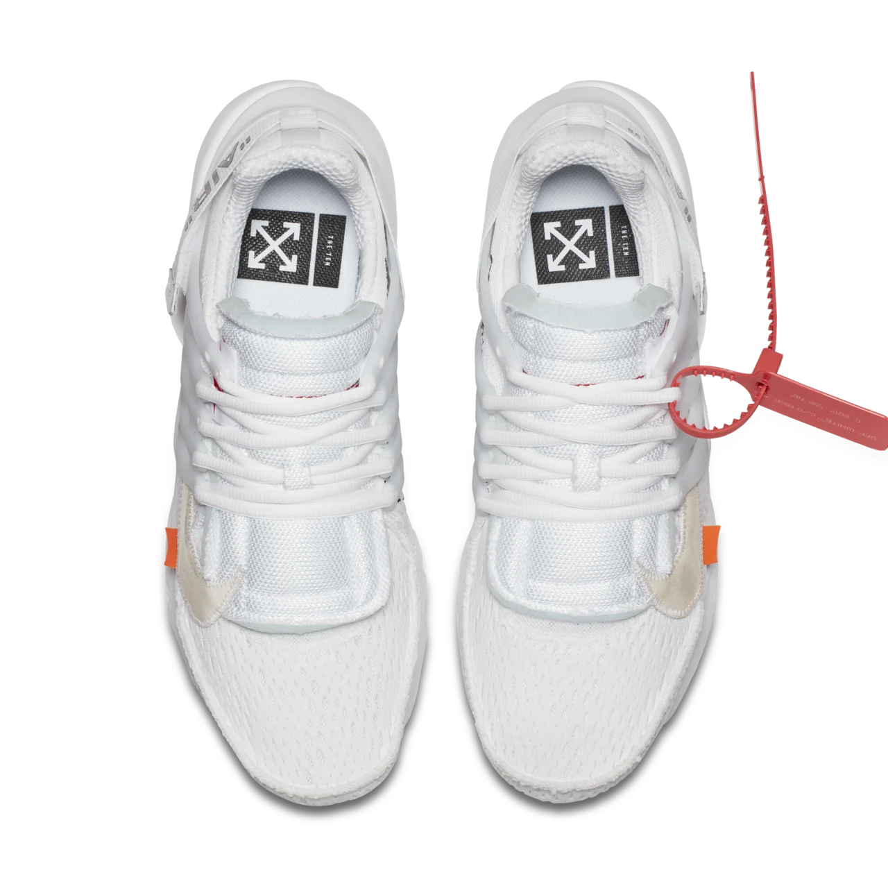 NIKE AIR PRESTO X OFF WHITE WHITE PRE OWNED