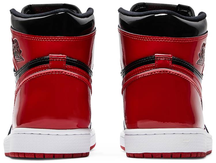 NIKE AIR JORDAN 1 HIGH BRED PATENT