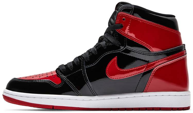 NIKE AIR JORDAN 1 HIGH BRED PATENT