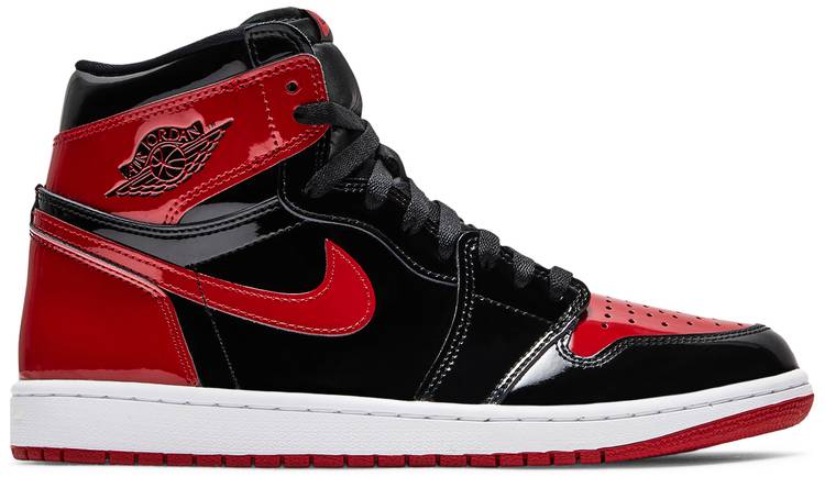 NIKE AIR JORDAN 1 HIGH BRED PATENT