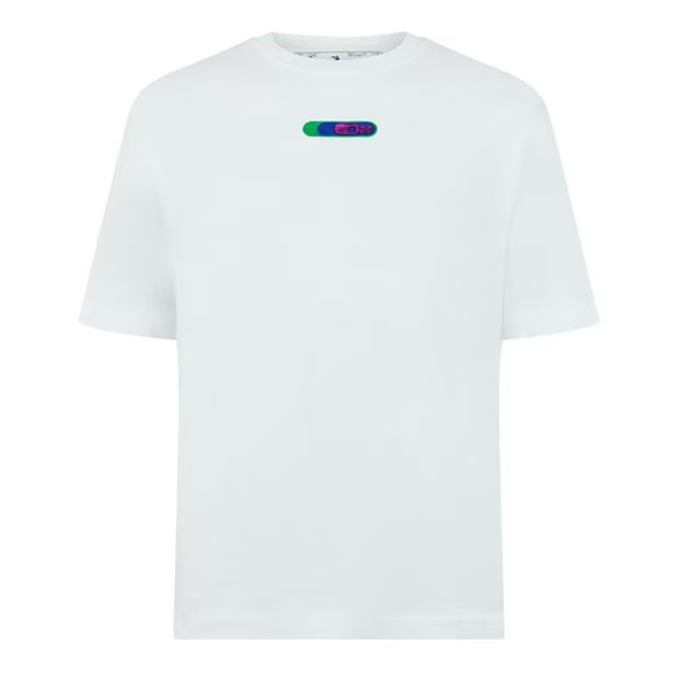 OFF WHITE T SHIRT ARROW WEED WHITE