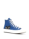 CONVERSE CHUCK TAYLOR CDG HIGH BLUE BLACK
