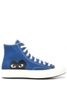 CONVERSE CHUCK TAYLOR CDG HIGH BLUE BLACK