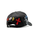 CASHED OUT GORRA BLACK GERVONTA MULTICOLOR 2.0