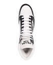 PRADA DISTRICT HIGH WHITE BLACK