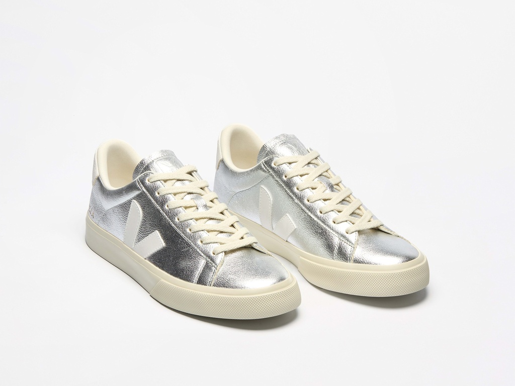 VEJA CAMPO SILVER WHITE