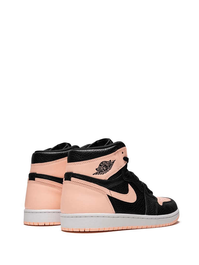 NIKE AIR JORDAN 1 HIGH BLACK CRIMSON TINT