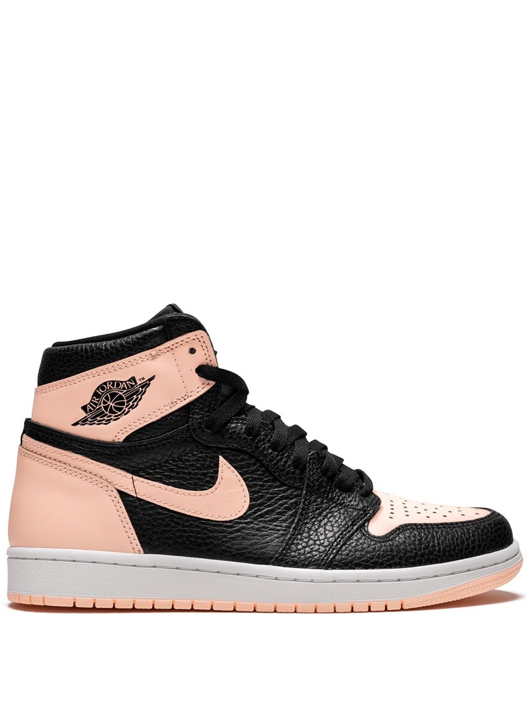 NIKE AIR JORDAN 1 HIGH BLACK CRIMSON TINT