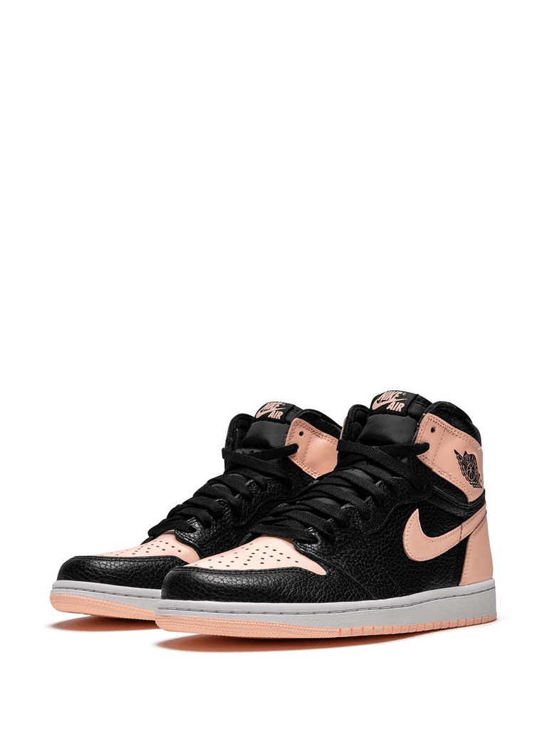 NIKE AIR JORDAN 1 HIGH BLACK CRIMSON TINT