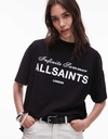 ALL SAINTS INFINITE PUMMER BLACK WHITE