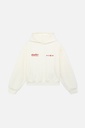 SCUFFERS HOODIE TROPICAL ECRU WHITE