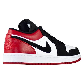 NIKE AIR JORDAN 1 LOW BLACK TOE