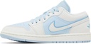 NIKE AIR JORDAN 1 LOW REVERSE ICE BLUE