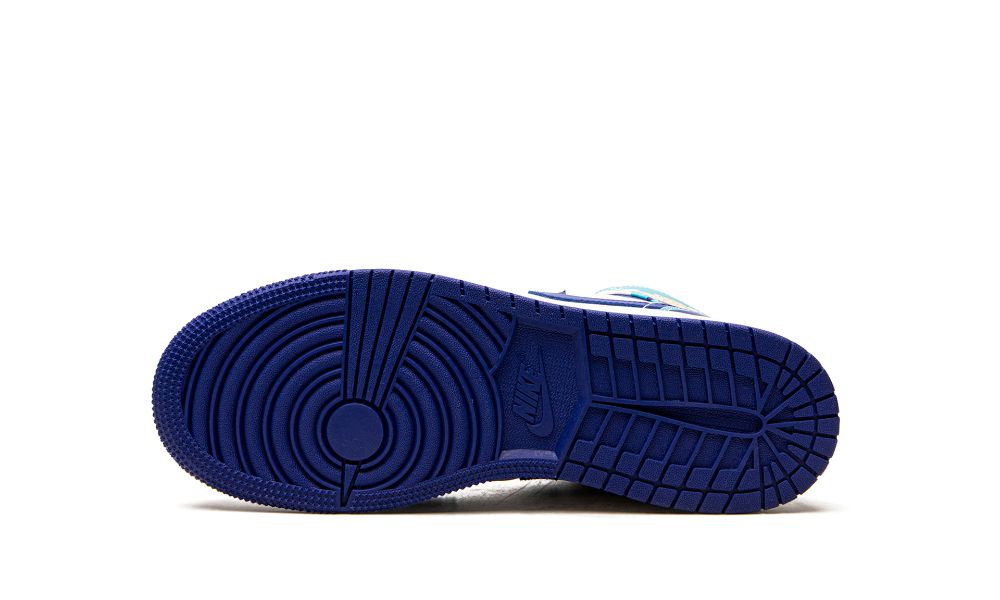 NIKE AIR JORDAN 1 MID GEOMETRIC BLUE