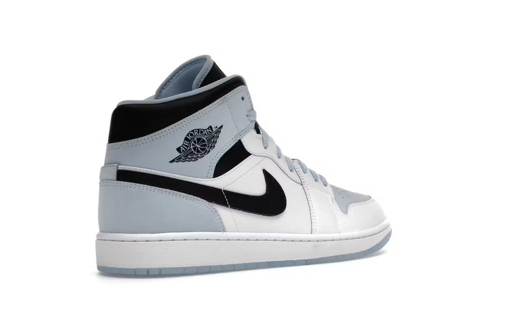 NIKE AIR JORDAN 1 MID ICE BLUE