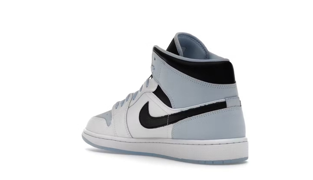NIKE AIR JORDAN 1 MID ICE BLUE