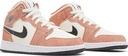 NIKE AIR JORDAN 1 MID ORANGE SUEDE