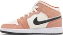 NIKE AIR JORDAN 1 MID ORANGE SUEDE