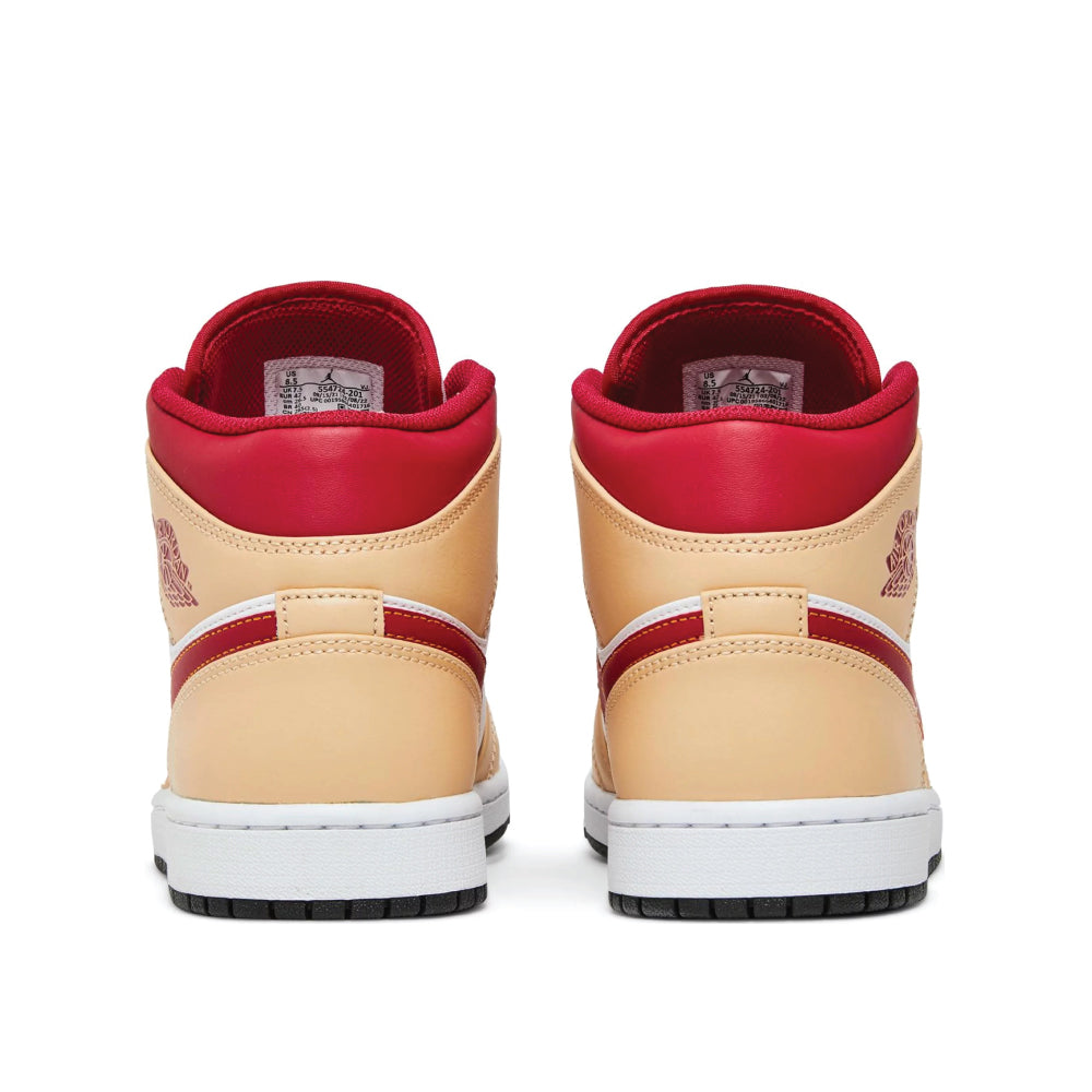 NIKE AIR JORDAN 1 MID RED CURRY