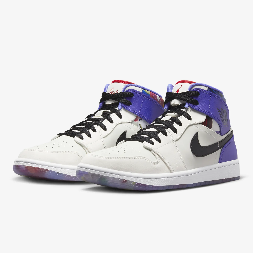 NIKE AIR JORDAN 1 MID VALENTINES (27.0)