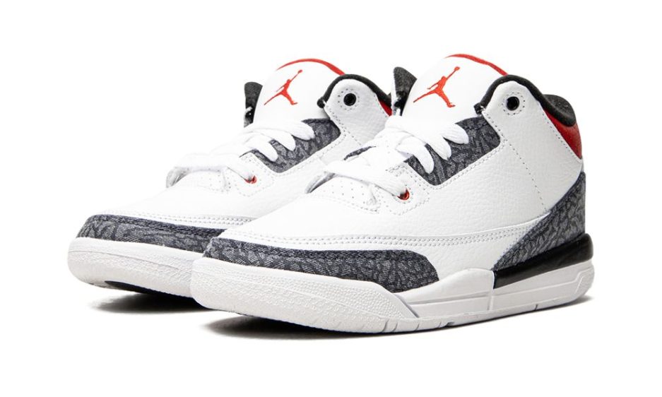 NIKE AIR JORDAN 3 RED DENIM