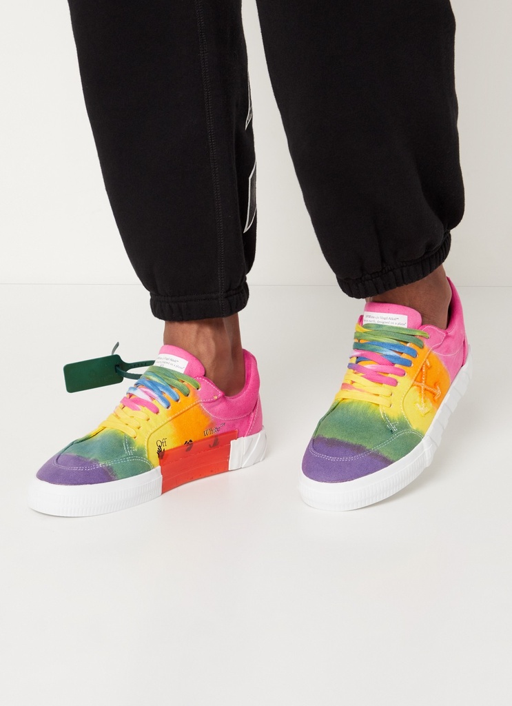 OFF WHITE VULCANIZED LOW RAINBOW