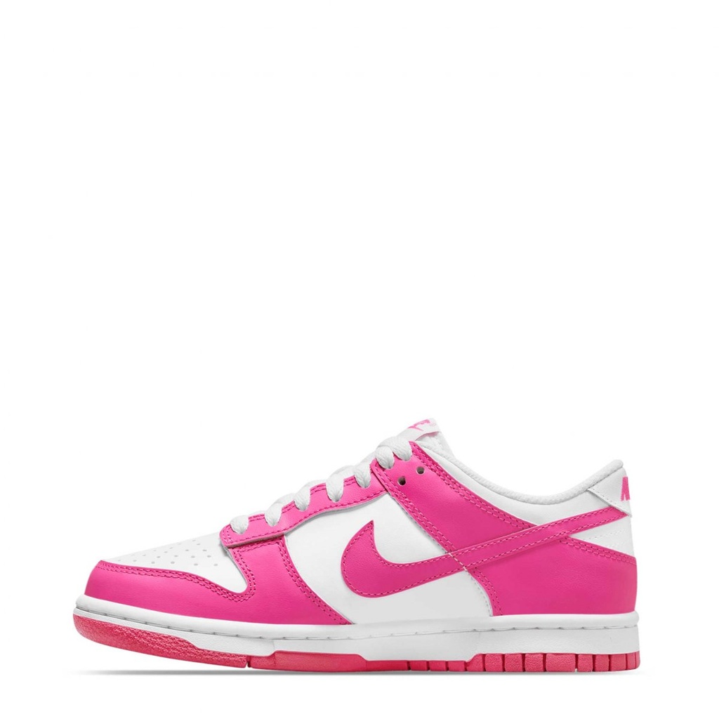 NIKE DUNK LOW WHITE FUCHSIA