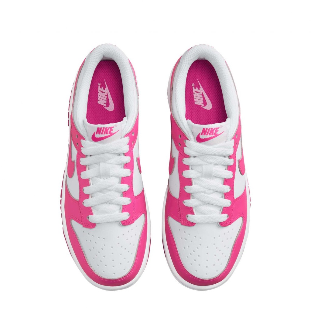 NIKE DUNK LOW WHITE FUCHSIA