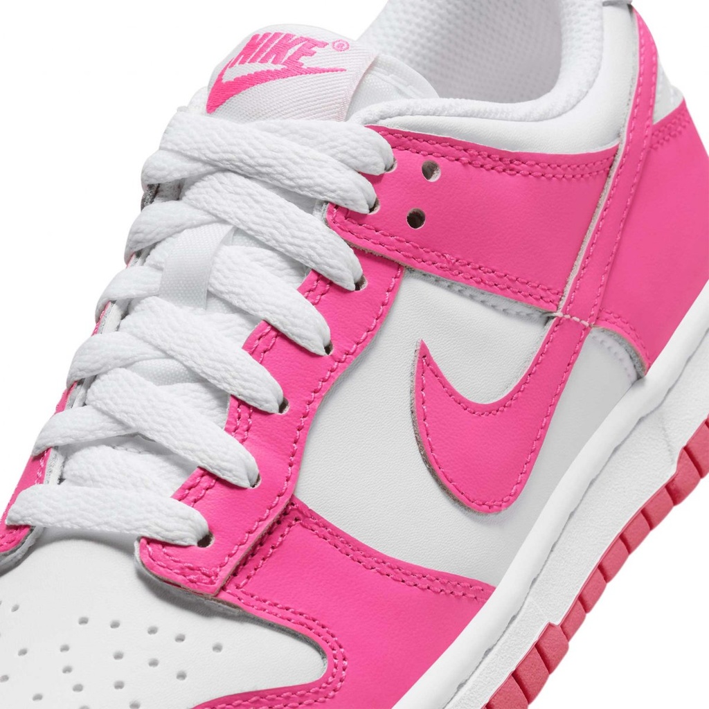 NIKE DUNK LOW WHITE FUCHSIA