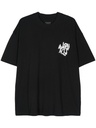 ALL SAINTS T SHIRT BLACK WHITE
