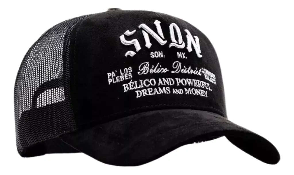 BARBAS HATS LUIS R CONRIQUEZ BLACK WHITE