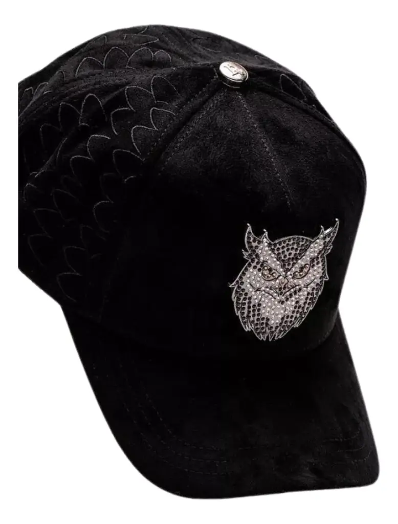 BARBAS HATS EL BUHO LUIS R CONRIQUEZ BLACK SILVER