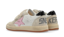 GOLDEN GOOSE KIDS BALL STAR STRAP WHITE SEEDPEARL PINK BLACK