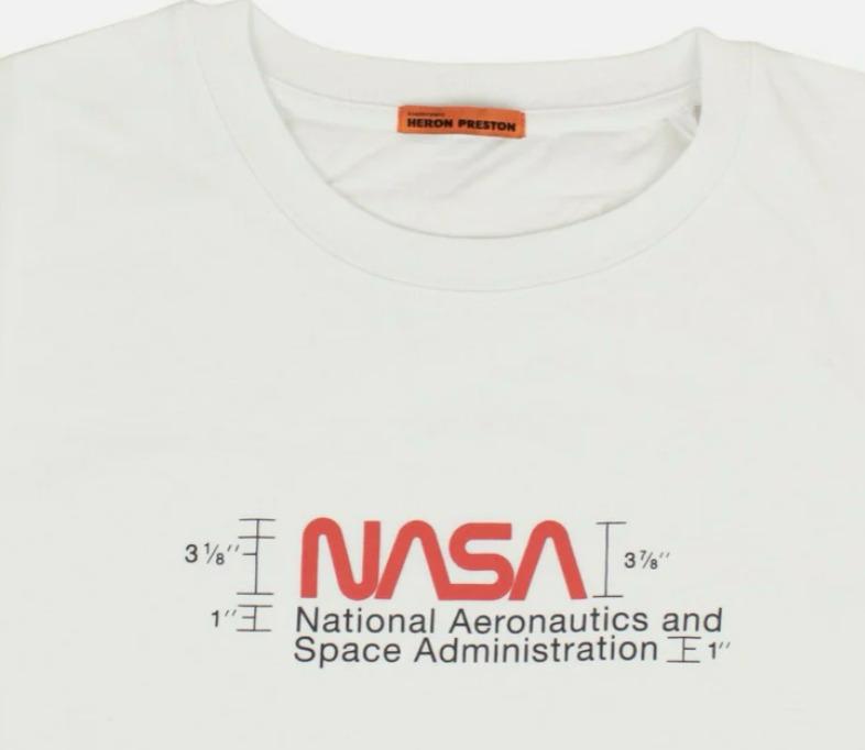 HERON PRESTON T SHIRT WHITE RED