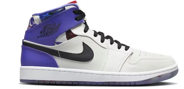 NIKE AIR JORDAN 1 MID VALENTINES (27.0)