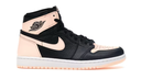 NIKE AIR JORDAN 1 HIGH BLACK CRIMSON TINT