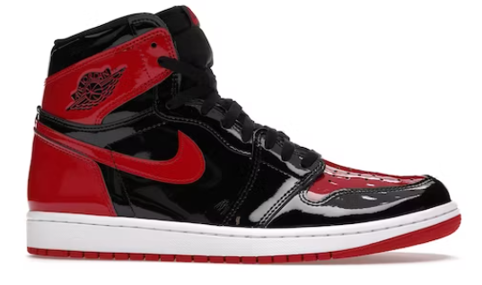 NIKE AIR JORDAN 1 HIGH BRED PATENT