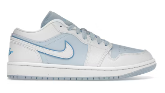 NIKE AIR JORDAN 1 LOW REVERSE ICE BLUE
