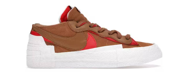 NIKE BLAZER LOW SACAI BRITISH TOAST