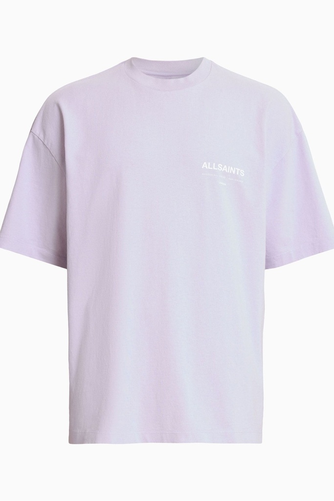 ALL SAINTS T SHIRT VIOLET GREY