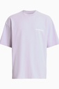 ALL SAINTS T SHIRT VIOLET GREY