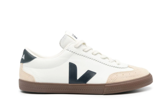 VEJA VOLLEY WHITE BEIGE MARRÓN CHOCOLATE