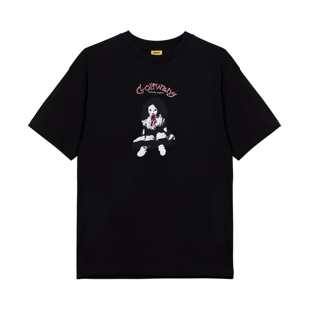 GOLF WANG T SHIRT BLACK POSITIVELY HORRIFIC