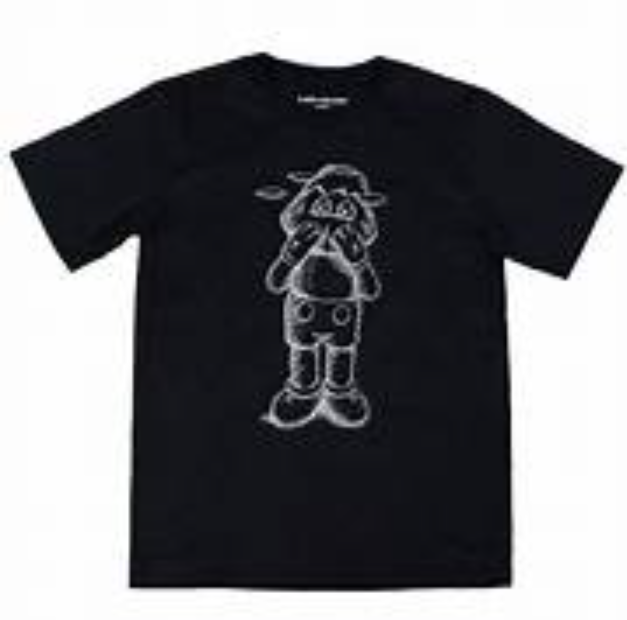 UNIQLO X KAWS T SHIRT BLACK HOLIDAY