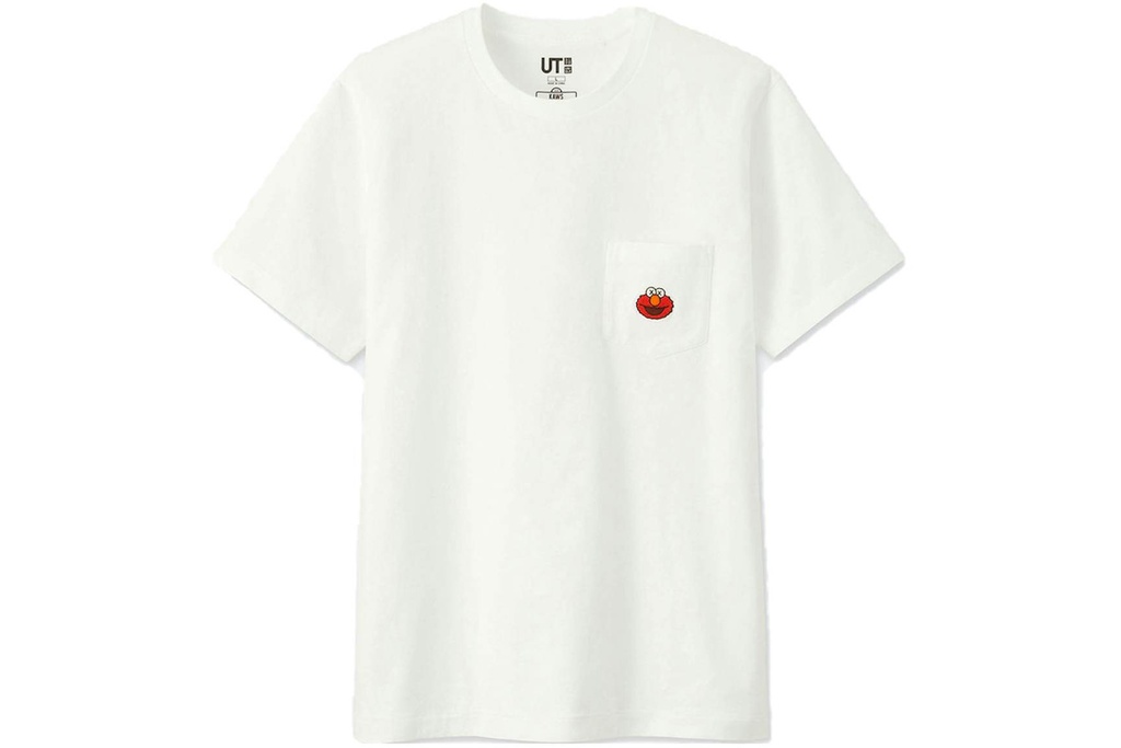 UNIQLO X KAWS T SHIRT WHITE LITTLE ELMO