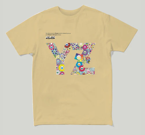 YUZU T SHIRT YELLOW MURAKAMI