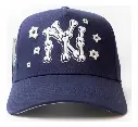 31 HATS NY BONES BLUE WHITE