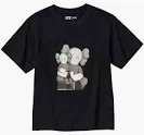 UNIQLO X KAWS T SHIRT BLACK TOKYO