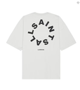 ALL SAINTS CIRCULO T SHIRT WHITE BLACK